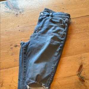 Distressed Jeans American eagle size 12 long